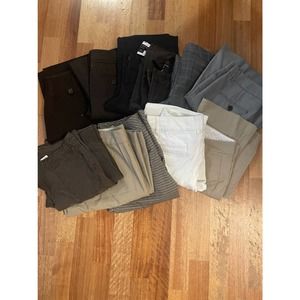 Banana Republic Victoria Secret Womens Y2K Dress pants  Size 0 Lot of 11 Pairs